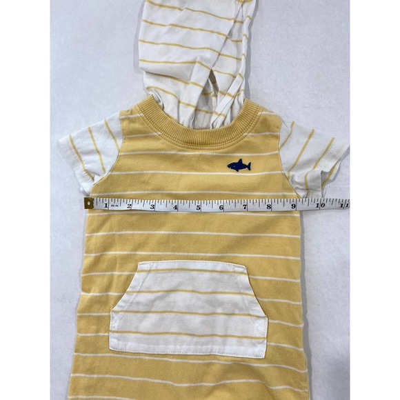 Carter's Baby Short Sleeve Cotton Romper - Picture 4 of 5